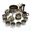 Tee -Sets Gaiwan Chinese Tea Set Accessoires Service Porzellan Keramikkessel Infuser Taza de te Tabelle yx50ts