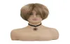 Synthetic Wigs bob wigs Short Straight blonde With Side Fringe Perruque Cheveux Bradied Hair For Black Women9608329