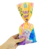 Wrap regalo 50pcs sacchetti di caramelle pasquale sacca da imballaggio snack uova felice s perducenti per bambini