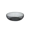 Dinnerware Sets Wire Fruit Basket Black Bowl Vegetable Storage Holder Snack Plate Kitchen Countertop