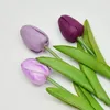 Decoratieve bloemen 50 stks/set Soap Tulip Artificial Head Real Touch Fake Flower For Wedding Home Decor Garen