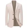 Men's Suits Man Solid Formal Wear Business Casual Coats Thin Blazers Jackets Spring Fashion Male Clothing 4X