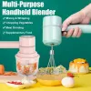 Blender Hand Mixer Cordless Electric Blender Portable Multivera Mood Beater för att blanda ägg Piskningskrämhuggen vitlök