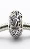 Lettre vintage K Clear CZ Silver Beads s'adapte aux bracelets authentiques Sterling-Silver Bread Charm en gros Charmes LE015-K8574550