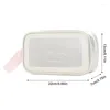 Storage Bags Clear Toiletry For Traveling Printed Zippered Waterproof Makeup Case Travel Cosmetics With Large Capacity