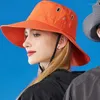 Beretti impermeabile ampio cappello a secchio a tenace a tela da sole Sun Shade Jungle Sun per campeggio esterno per esterni unisex pescatore H7EF