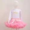 Baby Girls Fluffy Tutu Falda Colores sólidos Soft Falda Soft Princess Dance Party Pettiskirt Mesh Pettiskirts 240403