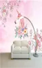 3d wallpaper custom po mural on the wall Teenage dreaming pink unicorn background wall Home decor living Room wallpaper for wal9027066