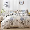 Beddengoed sets pastorale bloemen stijl 3/4 stcs set polyestercotton bed cover laken dekbed kussensloop linnen beddenkleed