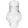 Bougette lampe à lampe pour l'huile Couverture mate de cheminée à kérosène transparent