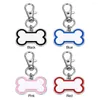 Hundkläder 2st Legering Body Anti-Lost Pet ID Tag Graverad Namn Cat Puppy Anpassade krage Taggar Pendant Cellars Accessories