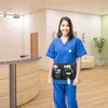 Worki do przechowywania organizator pielęgniarki torby z torbą w talii obudowa dla nożyczek narzędzie do pielęgnacji