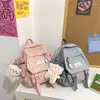 Mochila para mujeres estudiantes de primaria estilo coreano bagst estampados niñas pequeñas mini mochilas escolares bolsa