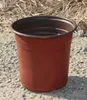 100st Flower Pot Plastic Nursery Pot Plantes Flower Plant Container Trädgårdsfrö Växtväxten Growing Box Storage 2106152016549