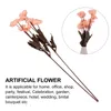 Fiori decorativi 2 PCs Flower Bride Artificiale Branch Branch inverno in seta floreale decorazione domestica per decorazione