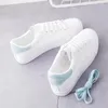 Casual schoenen witte vrouwen sneakers bord flats merk vrouwelijk schoenen schoenen dikke zoolhoogte toenemen