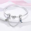 Sprudelstar Sun Moon Schmuck Set für Frauen Hochzeit Engagement Original 925 Silberohrringe Armband Charme Anzug Schmuck Geschenk 240410