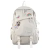 Sac à dos multicolores multiples sacs à dos pour femmes sacs de dessins dessinés filles coréen sac à école de petite toile