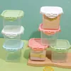 Speicherflaschen 1/2pcs Dessert versiegelte Kisten transparent mit Deckel Kuchen Fruchtverpackung Box Wiederverwendbares Leckschutz Home Tools