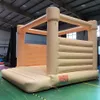 Utomhusaktiviteter 4.5x4.5m (15x15ft) Full PVC Uppblåsbar bröllopstopp 2024 Commercial Blue Birthday Bouncy Caslte Party Moonwalk House For Adults N Kids