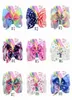 8 pouces JoJo Bowknot Hairpin Kids Rainbow Unicorn Barrette avec Diamond Cartoon Hair Bows Barrette Baby Hair Clips GGA2681 LDUY6652015