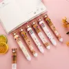 Stylos 10pcs / lot mignon ours 10 couleurs Ballpoint Pen Cartoon multicolore Rétractables SCHOOL OFFICE Point Ball Point Pen Stationry