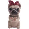 Jewelry Pouches Puppy Dog Glasses Holder Stand Eyeglass Retainers Sunglasses Display Cute Animal Design Gift (Pug)