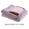 Blankets Heated Blanket USB Charging Throw 5V Portable Winter Warm Heating With Pocket For Home Office Use Safe &