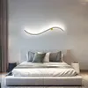 Wall Lamp Nordic Bedroom Bedside Light Luxury Minimalist Living Room Background Creative Aisle