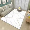 カーペット高級幾何学的印刷ラグリビングルームエリアカーペットベッドルームベッドサイドホーム装飾床マットコーヒーテーブルベイウィンドウ
