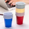 Disposable Cups Straws 100 Pcs Juice Beverage Supply Compact Beer Cup Plastic Paper Daily Use Accessory Small Tumbler