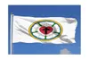 Heart Lutheran Rose Flags Outdoor 3x5ft Digital Printing Double Sided 100D Polyester with 2 Brass Grommets7798974