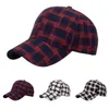 Boll Caps sin Lit Hat Fashion Women Men Sport Gitterice Prints Breattable Beach Baseball Cap Hip Hop Athletic för