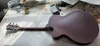 In Stock Jazz Electric Guitar Mahogany Body Semi Hollow Maple neck Custom In Natural 2403
