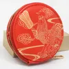 أكياس التخزين Feng Shui Rooster Coin Wallet Series Zipper Seiper