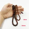 Tasbih Erkekler Doğal Kuka Ahşap Müslüman Misbaha Dua Boncuklar İslami Tespih Boncuk Arap Moda 240402