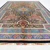 Carpets 4'x6 'Great Pure Silk Oriental Persian Handmade Carpet Qum tapis (ZQG509A)