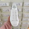 2024-5 Top counter High quality designer casual shoes, men's and women's white sneakers, flats new exclusive popular color: white, sizes 35-44