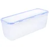 Storage Bottles Food Case Pasta Organizer Pantry Container Spaghetti Containers Crisper