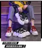 Fitnessschuhe Sneakers Marke Designer Red Schnürung 2024 Frühlingswomen Plattform Chunky Casual Woman Tennis Frauen vulkanisiert 6 cm