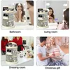 Opbergdozen roteren make-up organizer 360 ° spinning stand multi-layer grote capaciteit cosmetische display verstelbaar