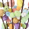 Fleurs décoratives 10 pcs Pâques Branche d'oeuf arbre de printemps cadeau de fête de fête gâteau décorations de topper faux ornements artificiels