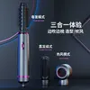 Electric Hair Dryer New three in one hot air comb Automatic curling stick Straight hair dual-use dryer Household H240412