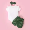 Shorts Newborn Baby Girl Summer Clothes Outfits Daddys Little Girl Short Sleeve Romper Infant Floral Shorts Set 3Pcs