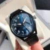 Pilot IWC Mark iw xviii aaa en kvalitetsklocka mm mens automatisk mekanisk rörelse med presentförpackning läder band utomatisk c med box mens klockor aa