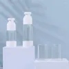 Бутылки для хранения 15/30/50 мл прозрачный без воздушного косметического кремового насоса.