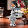 Kerzenhalter Weihnachtsbaumhalter Teelichtharz für Desktop Holiday Decor