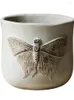 Vasos nórdicos criativos de borboleta cemente Flowerpot jardim pátio de varanda decoração de planta suculenta plantio de flores vaso de flores