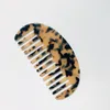 Fashion Acetate Hair Combs Anti-static Massage Hair Brush Hairdressing Colorful Hairdress Salon Styling Tool Travel Accessories 029