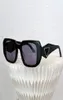 Lunettes de soleil créatrices de mode de luxe pour femmes design surdimensionné de lunettes de soleil à cadre épais polarisé